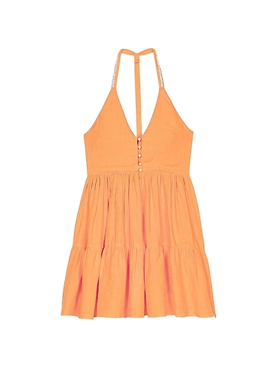 Short Linen Dress