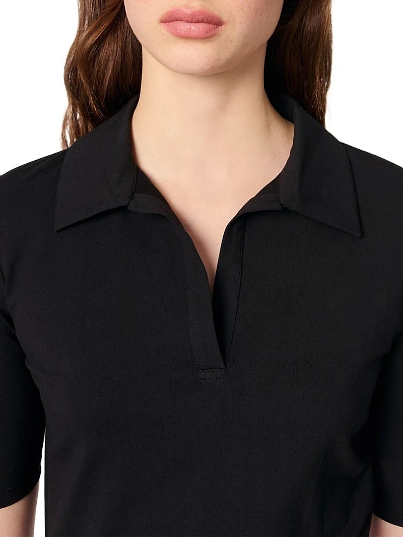 Layered-Effect Patterned Dress