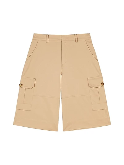 Cotton Bermuda Shorts