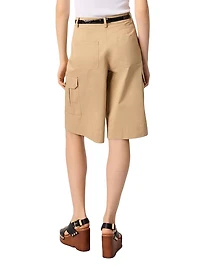 Cotton Bermuda Shorts
