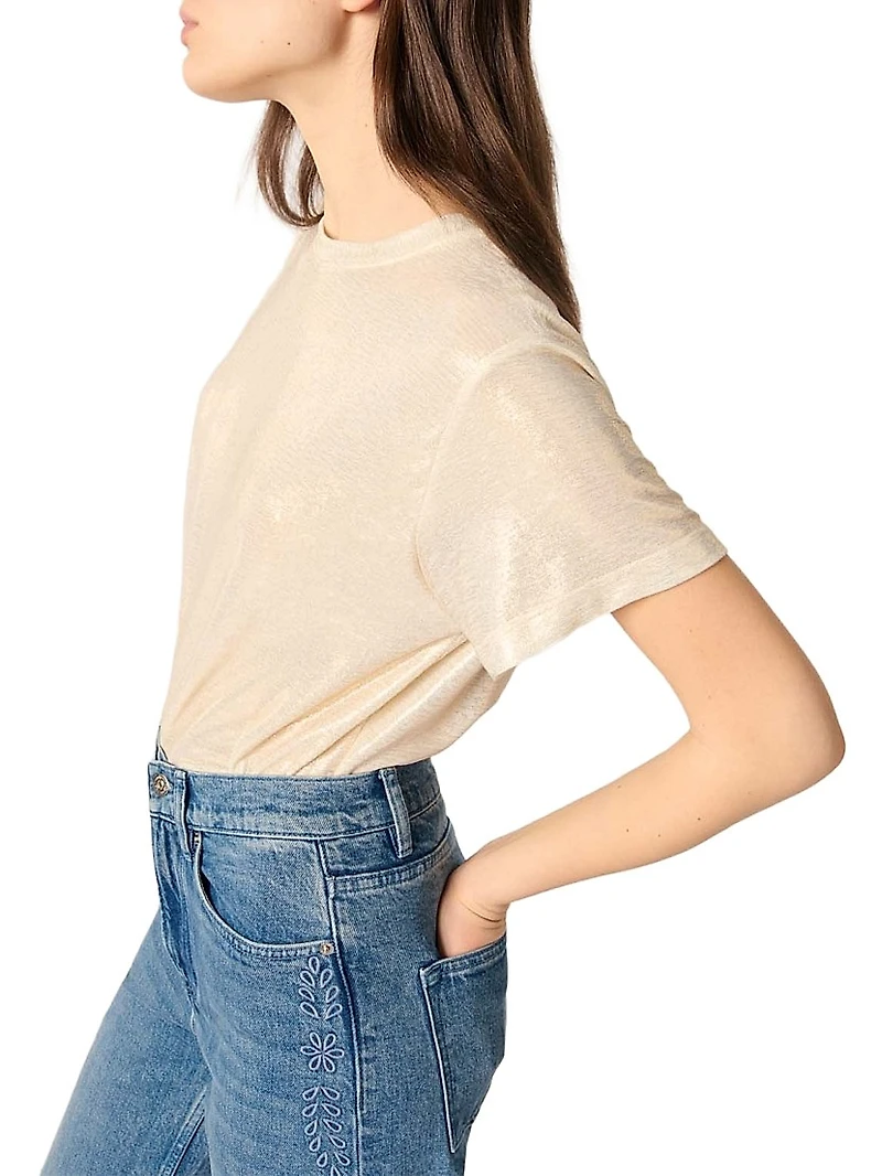 Lamé T-Shirt