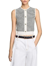 Striped Cardigan