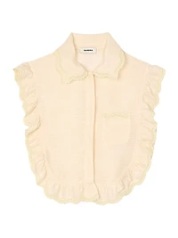 Shirt Collar with Lace Detail