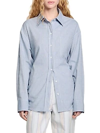 Long Tie-Back Shirt