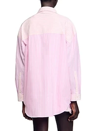 Striped Rhinestone Shirt