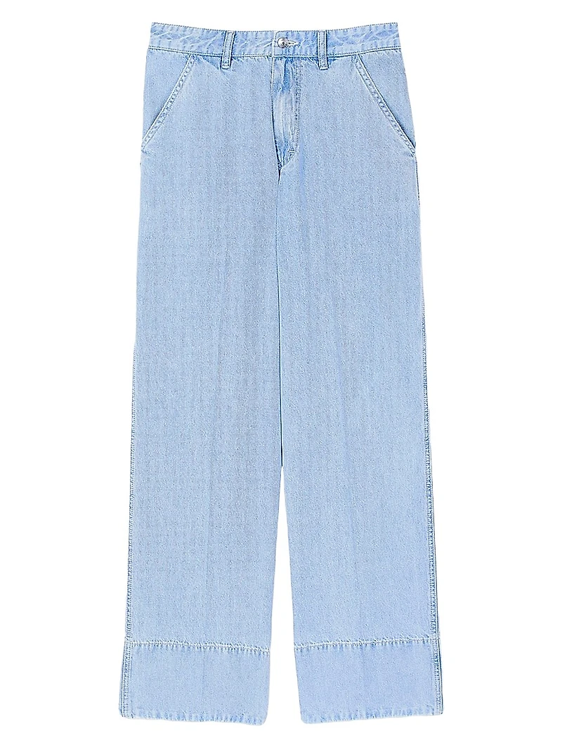 Wide-Leg Jeans