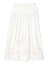 Maxi Poplin Skirt