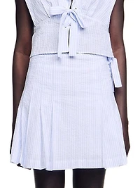Short Striped Skirt