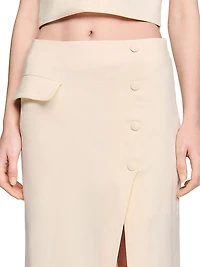 Maxi Slit Skirt