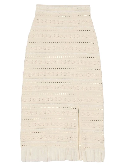 Maxi Skirt with Crochet Detailing