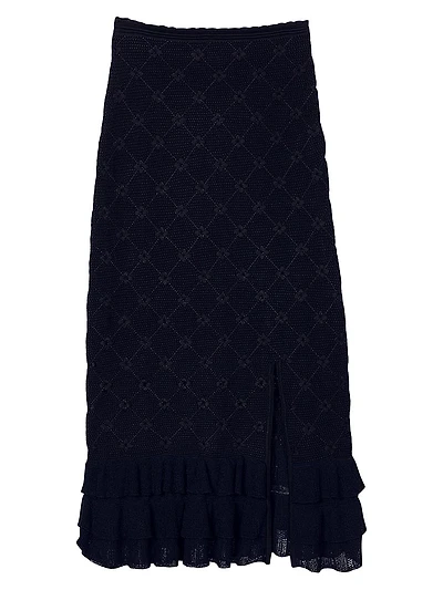 Knit Midi Skirt