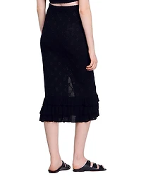 Knit Midi Skirt