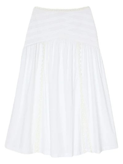 Maxi Poplin Skirt