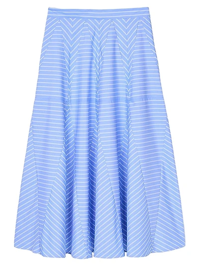 Maxi Striped Skirt