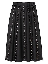 Maxi Rhinestone Skirt