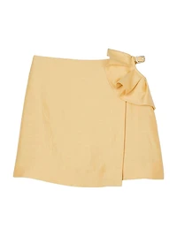 Mini Skirt with Ruffled Detail