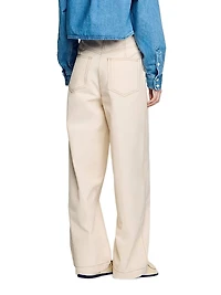 Lace-Up Jeans