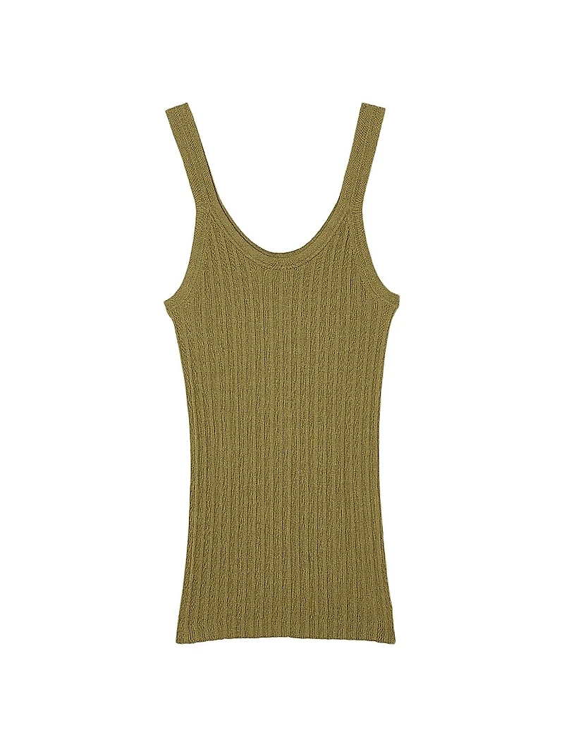 Ribbed Vest Top
