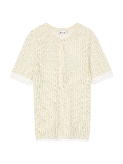 Short-Sleeved Sweater