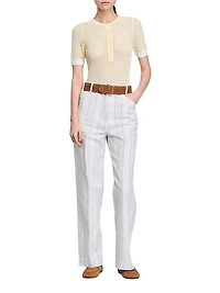 Short-Sleeved Sweater