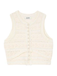 Crochet Detail Sweater