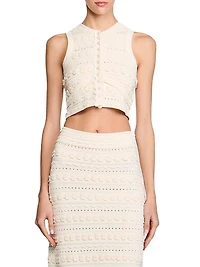 Crochet Detail Sweater