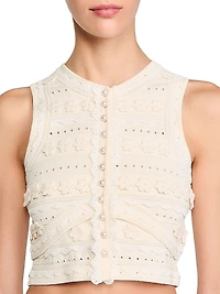 Crochet Detail Sweater