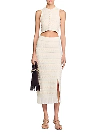 Crochet Detail Sweater