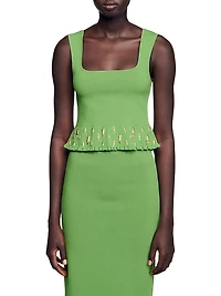 Knit Top with Charms