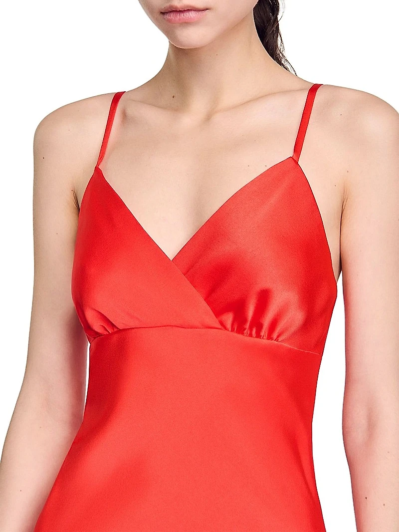 Flowy Dress with Straps