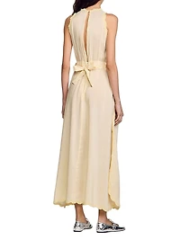 Maxi Dress with Lace Details