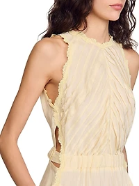 Maxi Dress with Lace Details