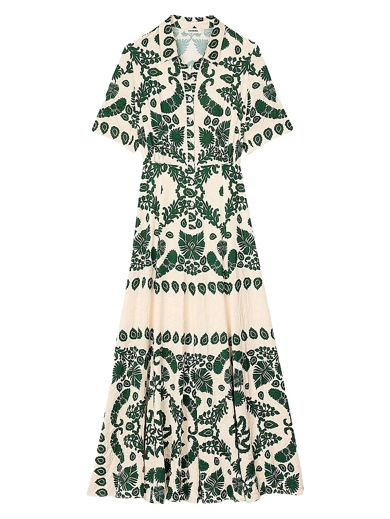 Floral Print Maxi Dress