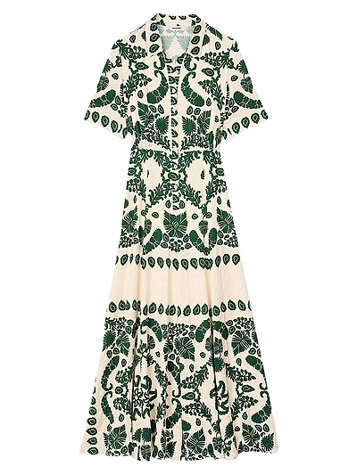 Floral Print Maxi Dress