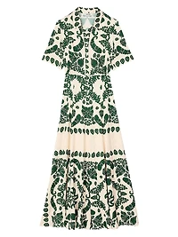 Floral Print Maxi Dress