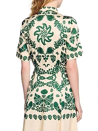 Floral Print Maxi Dress
