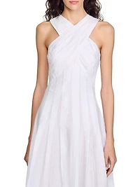 Wrap Midi Dress