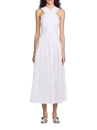 Wrap Midi Dress