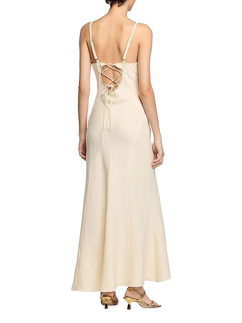 Maxi Dress with Straps