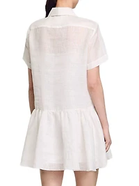 Mini Dress with Lace Details