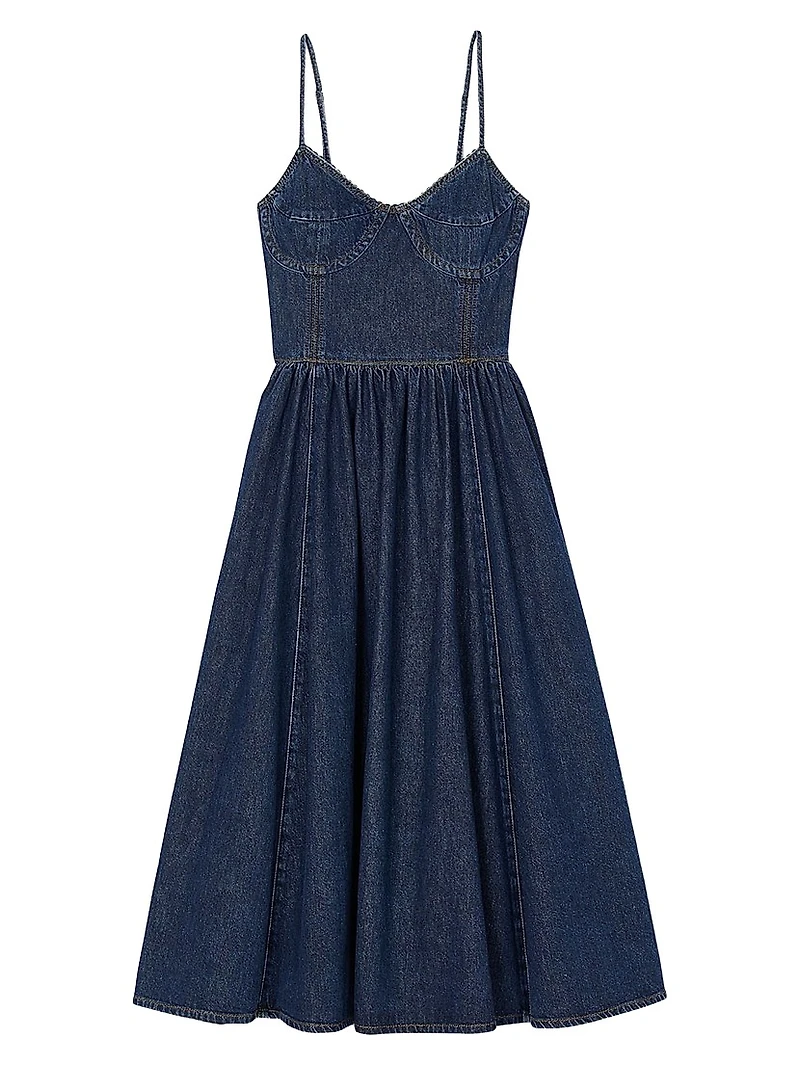 Short Denim Dress