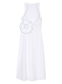 Ruffled Midi Dress
