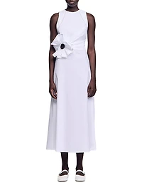 Ruffled Midi Dress