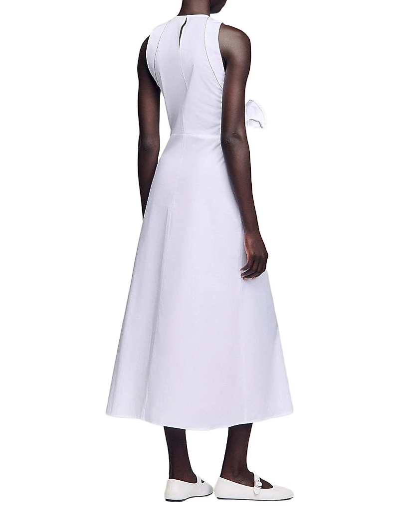 Ruffled Midi Dress