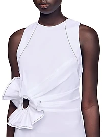 Ruffled Midi Dress
