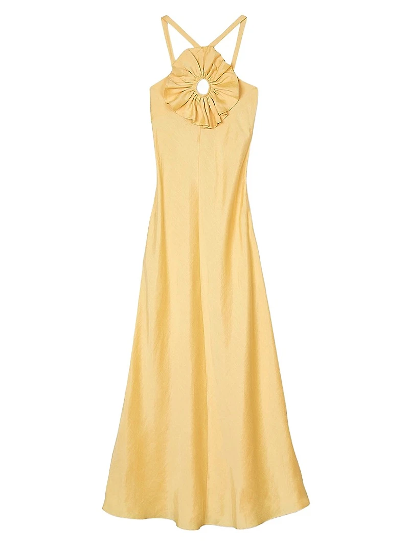 Ruffled Maxi Dress