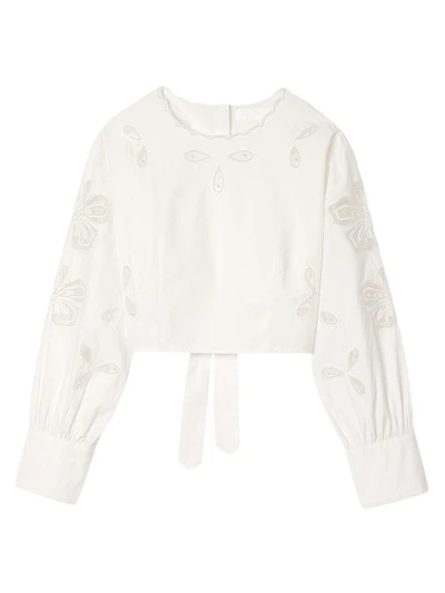 Poplin Crop Top
