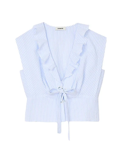 Striped Crop Top