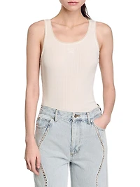 Rib Knit Vest Top