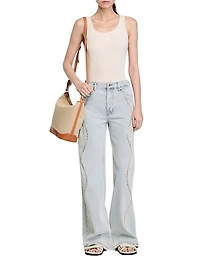 Rib Knit Vest Top